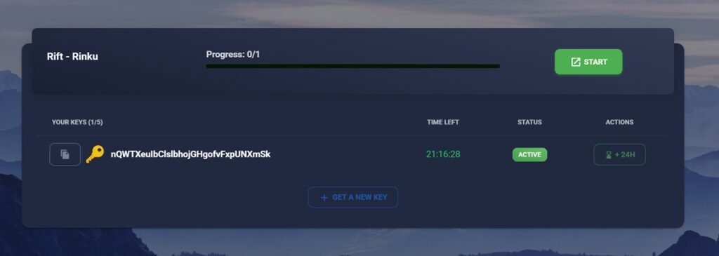 How To Get Rift Hub Key